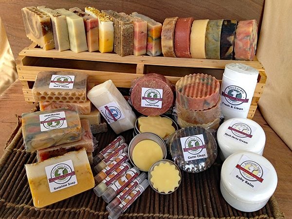 Udderly Naked goat soaps